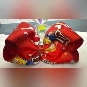 Colorful M&M's Themed Hair Scrunchies